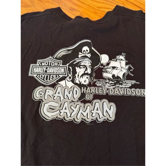 2005 Harley Davidson Biker Grand Cayman Graphic Tee Size 3XL - Picture 3 of 7
